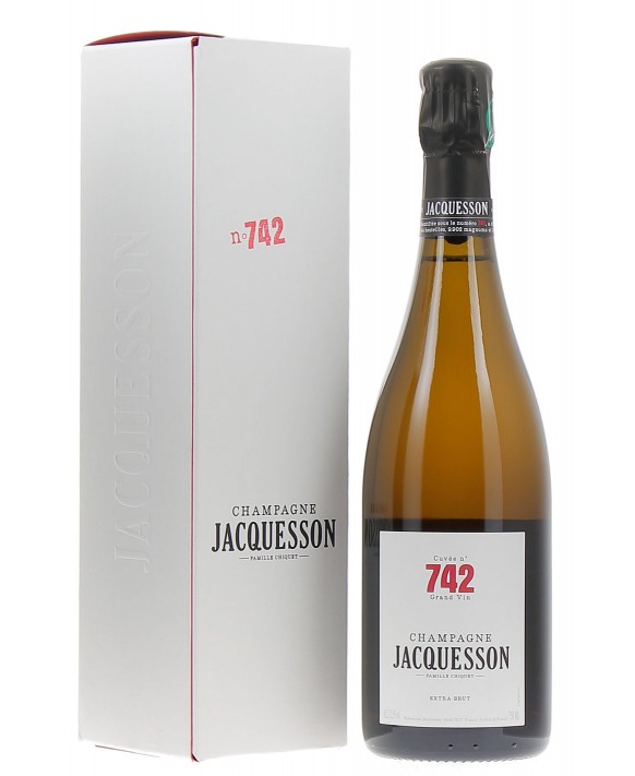 Champagne Jacquesson Cuvée 742 étui 75cl