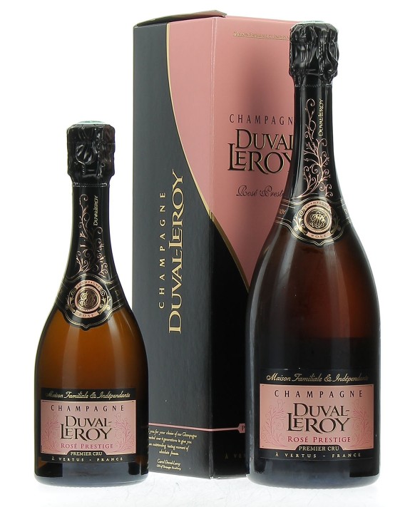 Champagne Duval - Leroy Rosé Prestige Premier Cru et Demi 75cl