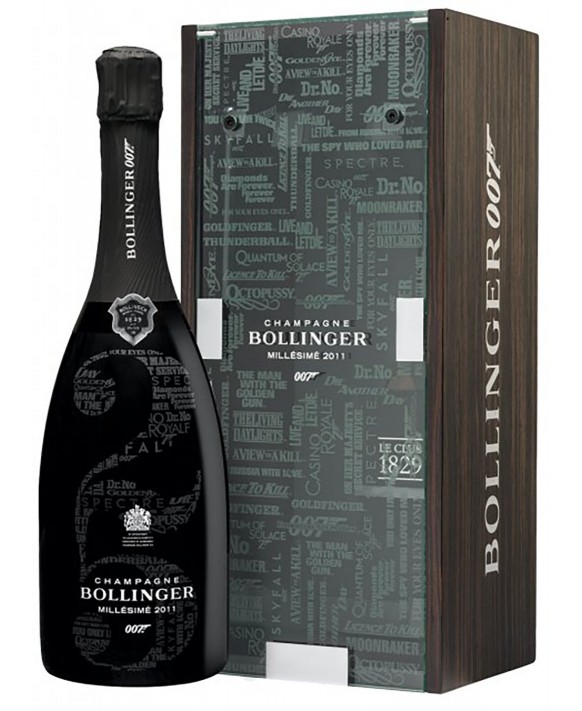 Champagne Bollinger Brut 2011 007 Limited Edition 75cl