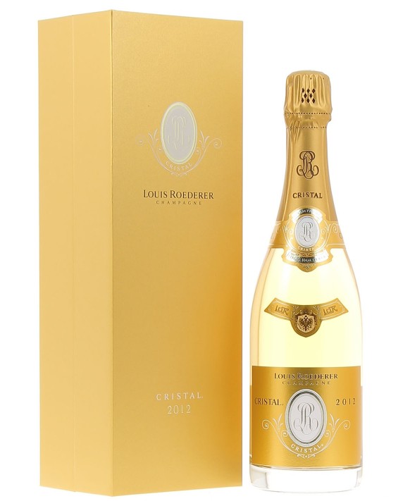 Champagne Louis Roederer Cristal 2012 coffret luxe 75cl