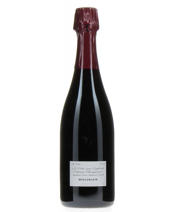 Champagne Bollinger Coteaux Champenois Aÿ Rouge 2014 la Côte aux Enfants 75cl