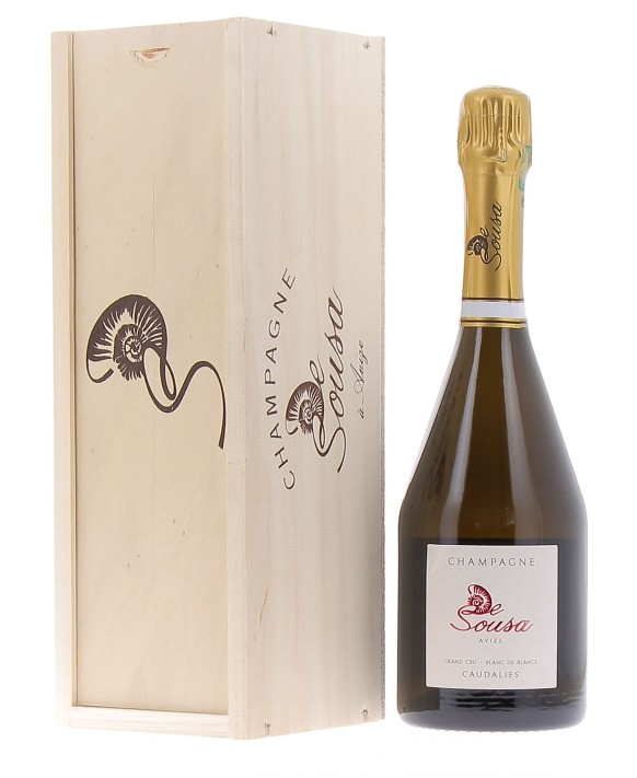 Champagne De Sousa Cuvée Caudalies caisse bois 75cl