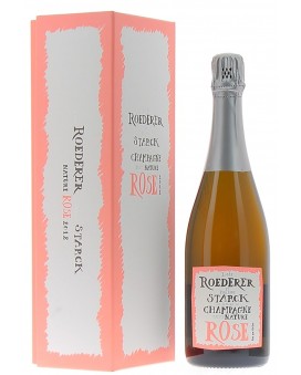 Champagne Louis Roederer Brut Nature Rosé 2012 by Starck
