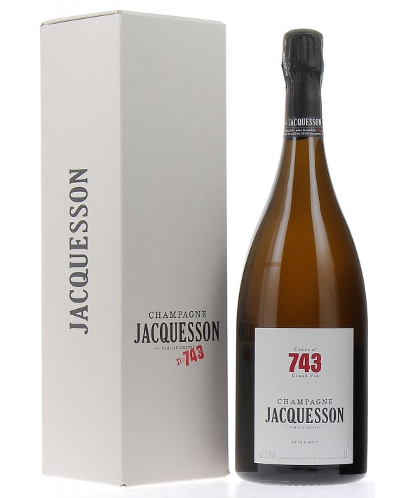 Champagne Jacquesson Cuvée 743 gift box Magnum 150cl