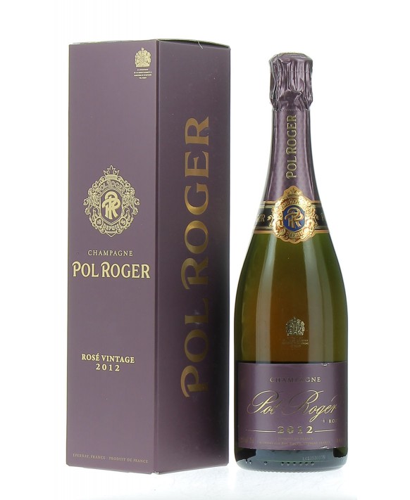 Champagne Pol Roger Rosé Vintage 2012 75cl