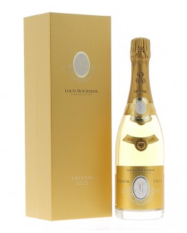 Champagne Louis Roederer Cristal 2013 coffret luxe