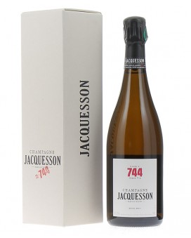 Champagne Jacquesson Cuvée 744 gift box