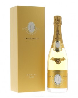 Champagne Louis Roederer Scatola di lusso Cristal 2004