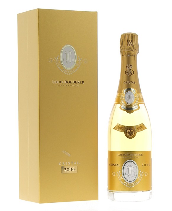 Champagne Louis Roederer Cristal 2006 luxury casket