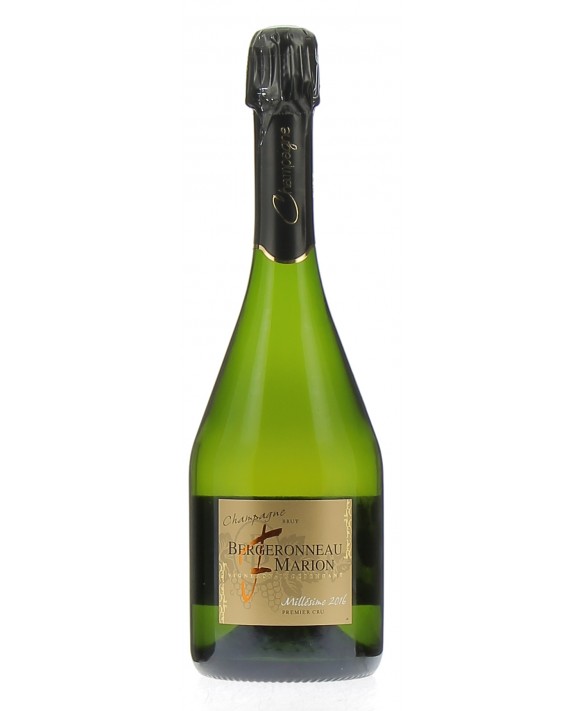 Champagne Bergeronneau Marion Brut 1er Cru 2016 75cl