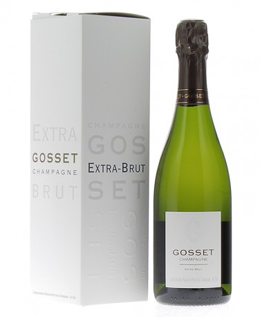 Coffret Champagne Grand Rosé Gosset 75cl + 2 flûtes + 1 bouchon à champagne  - La cave d'August