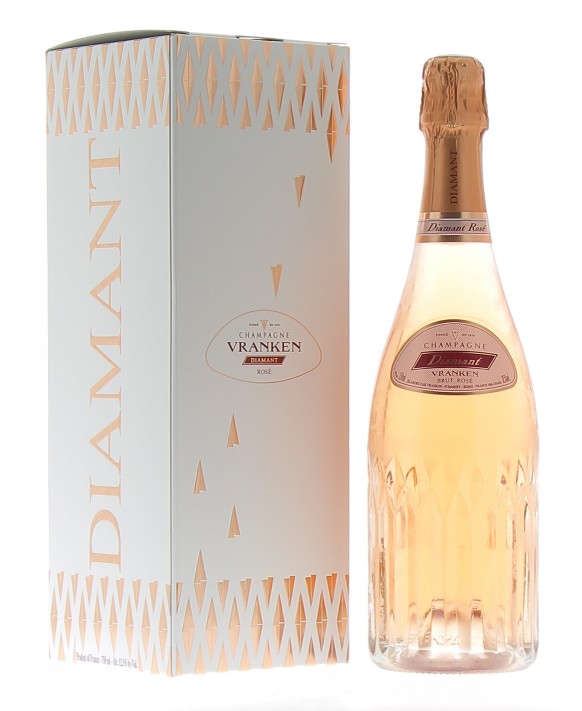 Champagne Diamant Vranken Rosé coffret 75cl