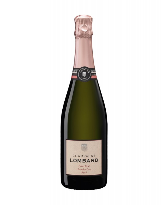 Champagne Lombard Extra Brut Premier Cru Rosé 75cl