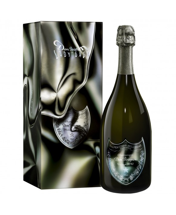 Champagne Dom Perignon Vintage 2010 Edizione limitata Lady Gaga 75cl