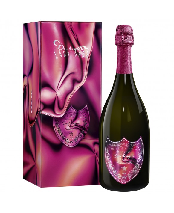 Champagne Dom Perignon Rosé Vintage 2006 Edizione limitata Lady Gaga 75cl