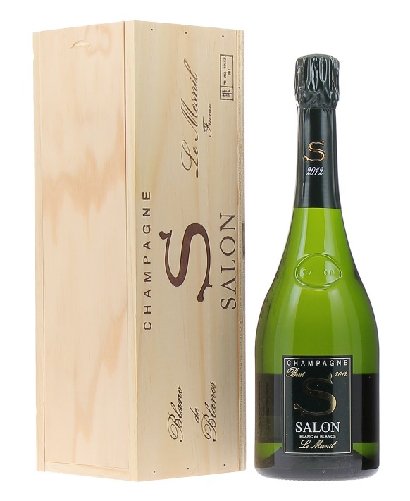 Champagne Salon S 2012 wooden box