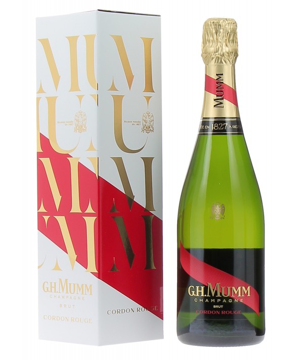 Champagne Mumm Cordon Rouge étui collector 75cl