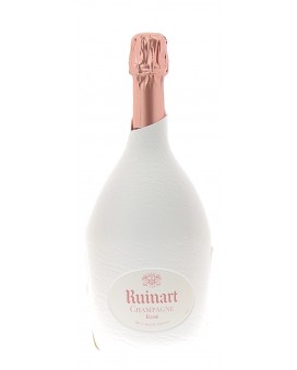 Champagne Ruinart Brut Rosé second skin case Magnum