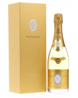 Champagne Louis Roederer Cristal 2014 coffret luxe
