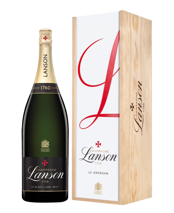 Champagne Lanson Black Label Mathusalem