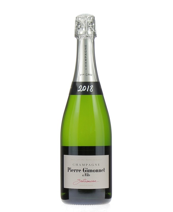 Champagne Pierre Gimonnet Brut Gastronome 2018 1er Cru 75cl
