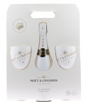 Champagne Moet Et Chandon Moet Ice and two glasses