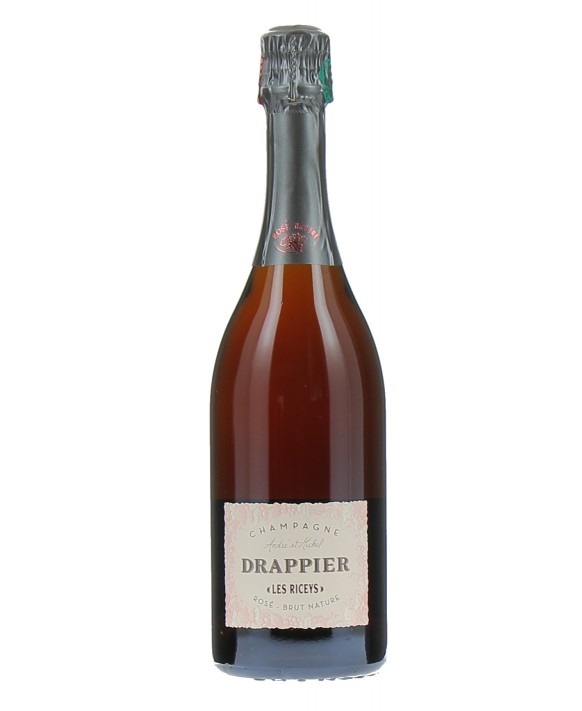 Champagne Drappier Brut Nature Rosé "Les Riceys" 75cl