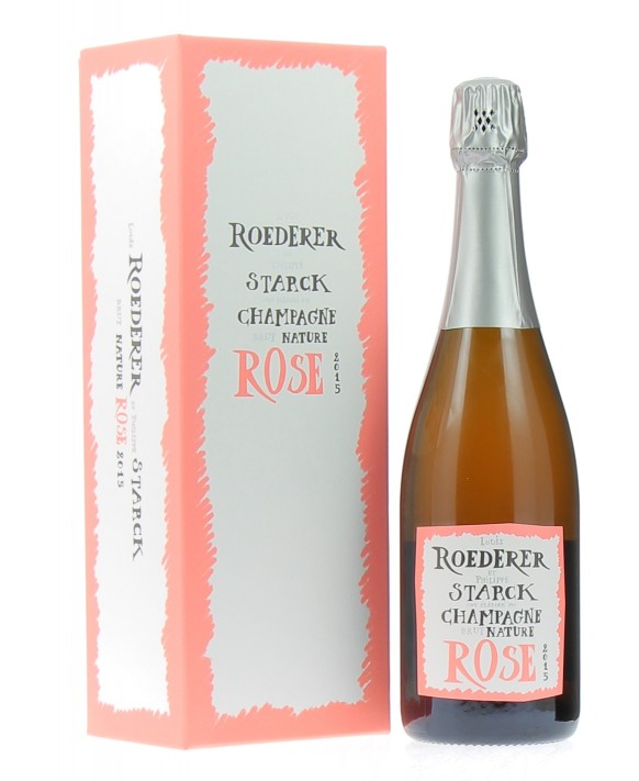 Champagne Louis Roederer Brut Nature Rosé 2015 Starck 75cl