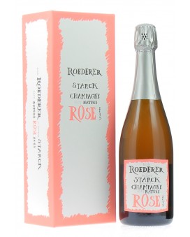Champagne Louis Roederer Brut Nature Rosé 2015 by Starck