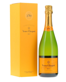 Champagne Veuve Clicquot Yellow Label 250th Anniversary Edition