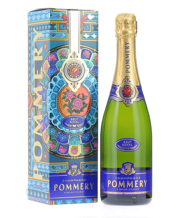 Champagne Pommery Brut Royal caso Mandala