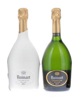 Champagne Ruinart R de Ruinart 2015 étui seconde peau