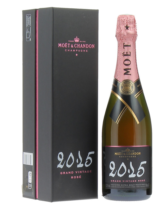Champagne Moet Et Chandon Grand Vintage Rosé 2015 75cl