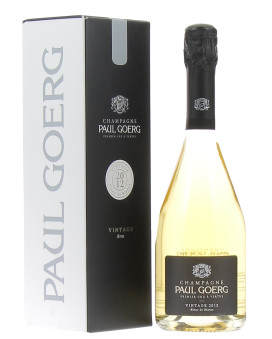 Champagne Paul Goerg Blanc de Blancs 2012