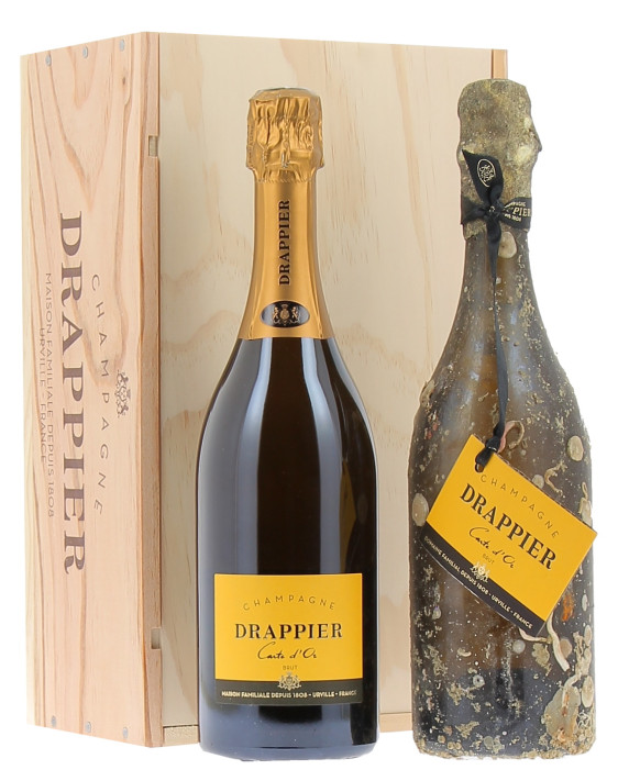 Champagne Drappier Carte d'Or Cofanetto Immersione