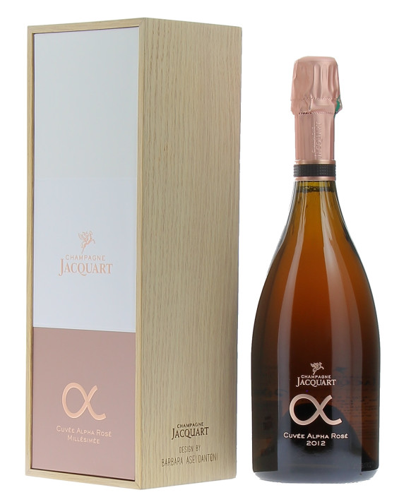 Champagne Jacquart Cuvée Alpha Rosé 2012 75cl