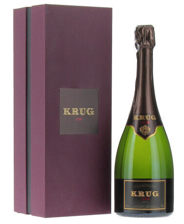 Krug 2008 Champagne in luxury gift box for Sale