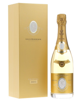 Champagne Louis Roederer Cristal 2015 coffret luxe