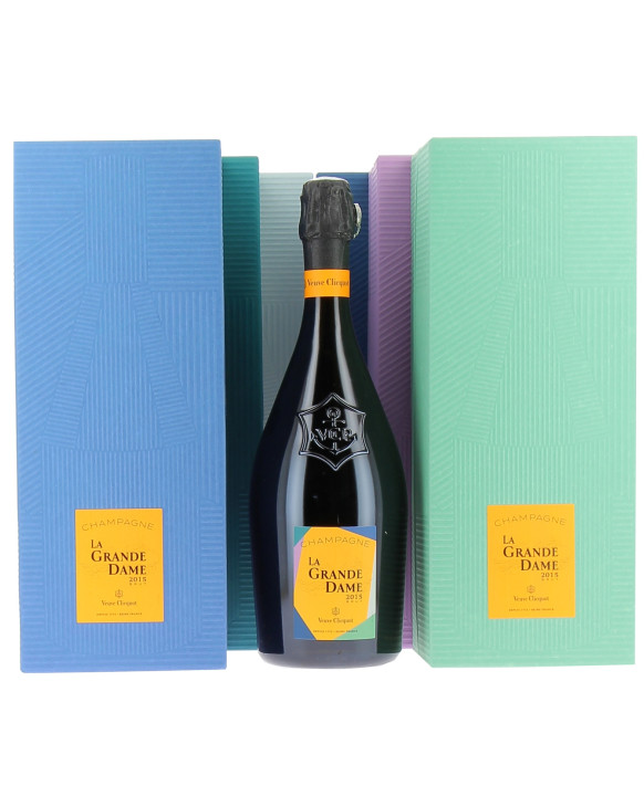 Champagne Veuve Clicquot La Grande Dame Blanc 2015 by Paola Paronetto 75cl