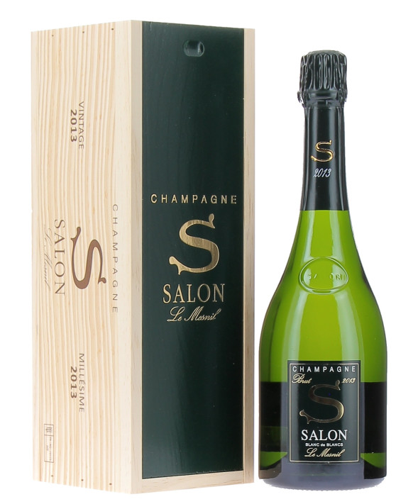 Champagne Salon S 2013 Caisse Bois