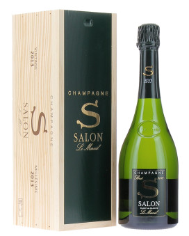 Champagne Salon S 2013 wooden box