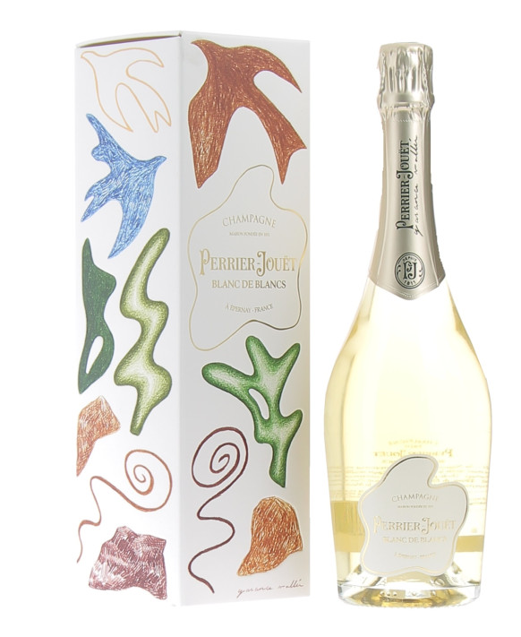 Champagne Perrier Jouet Blanc de Blancs Edizione Limitata Garance Vallée