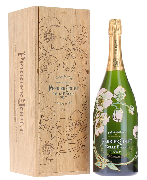 Champagne Perrier Jouet Magnum Belle Epoque 2012 casket