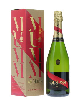 Champagne Mumm Cordon Rouge Kraft Gift Box