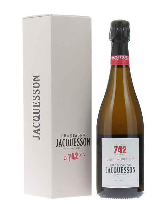 Champagne Jacquesson Cuvée 742 Dégorgement Tardif
