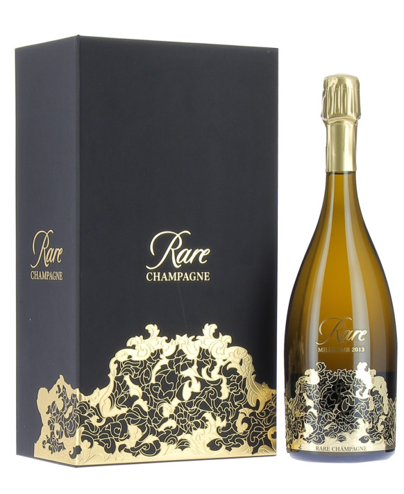 Champagne Rare Champagne Millésime 2013 luxury gift box