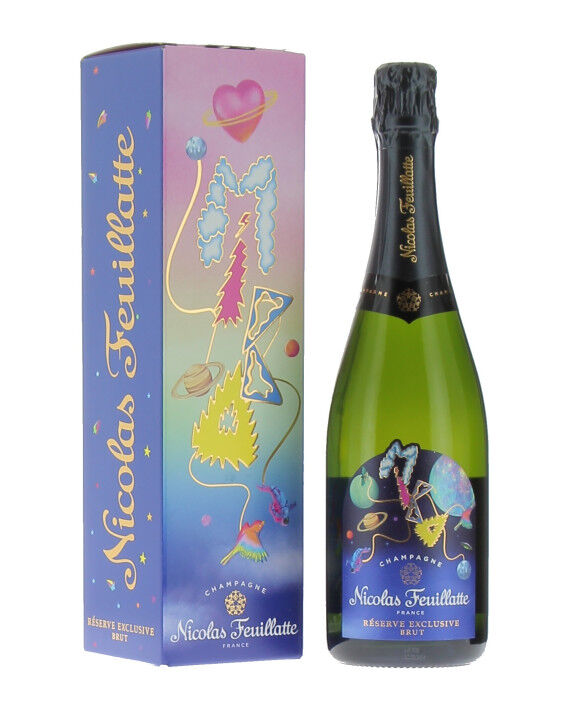 Champagne Nicolas Feuillatte Brut Réserve Exclusive Edizione Limitata Esclusiva Mika