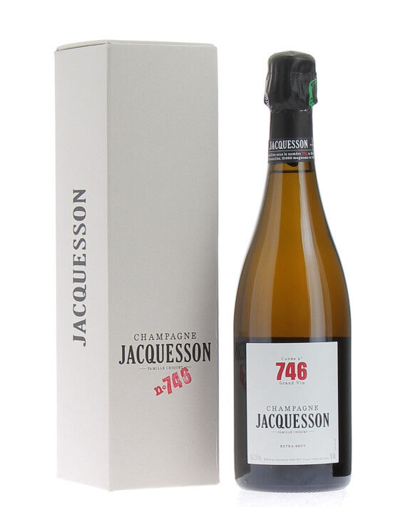 Champagne Jacquesson Cuvée 748 gift box