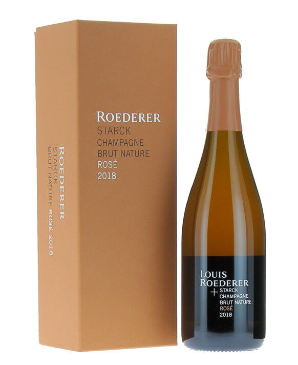 Champagne Louis Roederer Brut Nature Rosé 2018 Starck