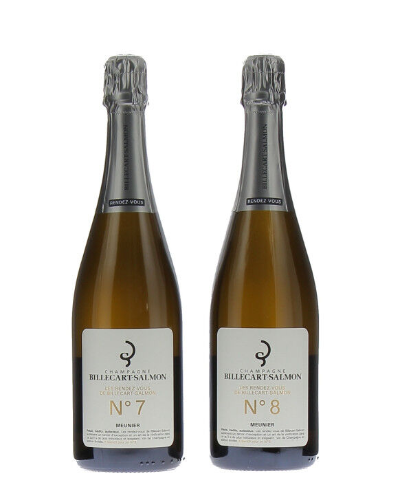 Champagne Billecart - Salmon N&deg;7 et N&deg;8 Meunier